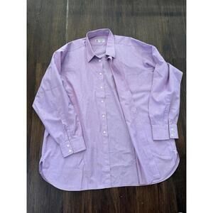Turnbull & Asser Men’s Dress Shirt Pink Cotton Made in England